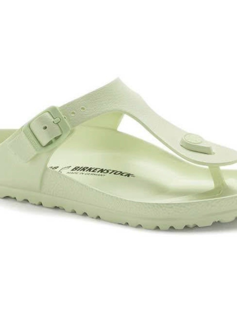 Birkenstock Gizeh EVA Thong Sandal in Pale Mint